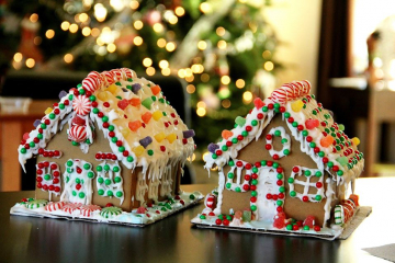 La boulangerie LEDUC fête Noël et le nouvel an avec ses clients.