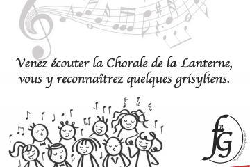 Chorale " La lanterne " à Grisy le 210423