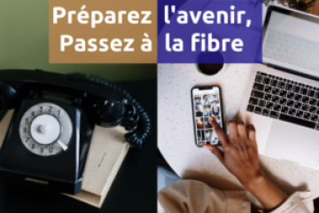 Arrêt réseau cuivre au profit du réseau fibre optique.