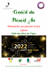 Concert nouvel an à Vigny