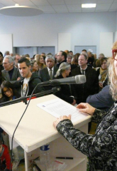 Voeux de Mme la Maire et des élus de Grisy 080123.
