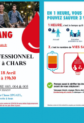 Collecte de sang à Chars 