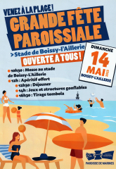 Fête paroissiale à Boissy l'Aillerie