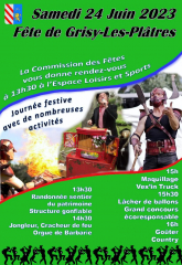 Fête communale à Grisy le 24 juin 2023