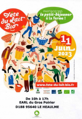Fête du lait Bio 