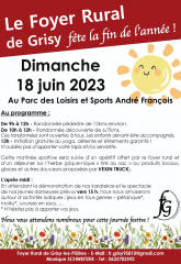 Fête du foyer rural de Grisy 180623