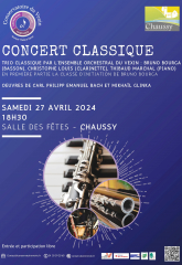 Concert classique à Chaussy