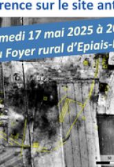 Conférence sur le site antique d'Epiais -Rhus
