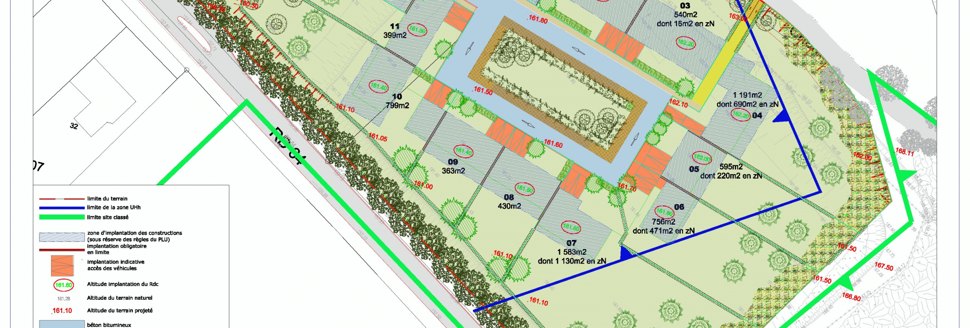 Plan Hameau du moulin