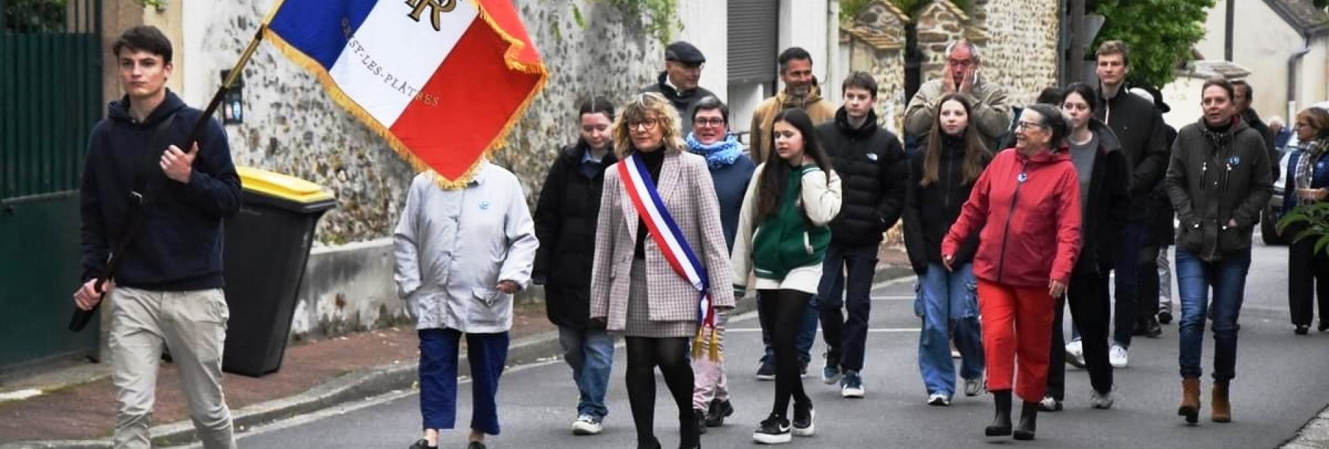 Commémoration du 08 mai 1945 à Grisy-les-Plâtres