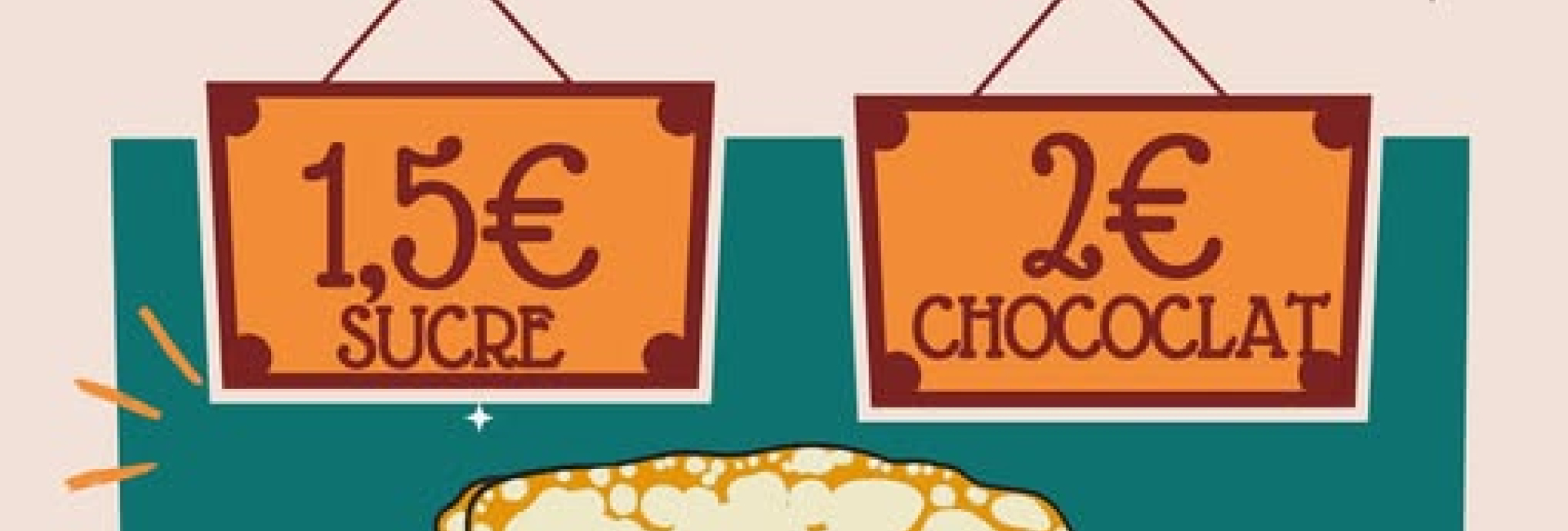 Vente de crèpes