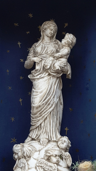 La vierge et l'enfant.