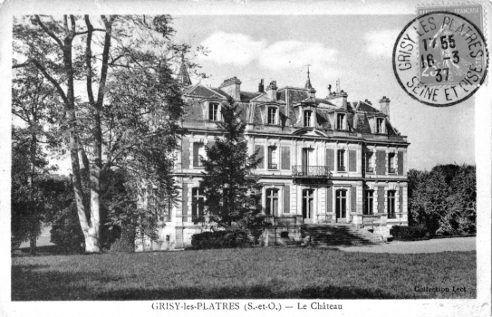 Château de Grisy disparu.