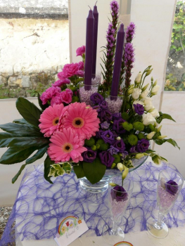 Résultats au concours d'Art floral du marché aux fleurs de Grisy-les-Plâtres.