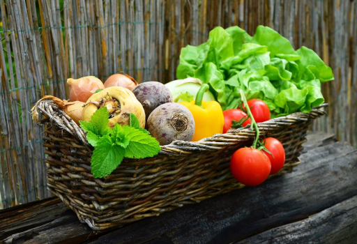 Panier légumes.