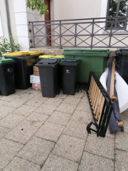 Déchets sauvages de particuliers
