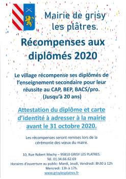 Affichette d'annonce
