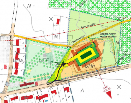 Hameau du moulin : projet PLU modifié de Grisy- les- Plâtres