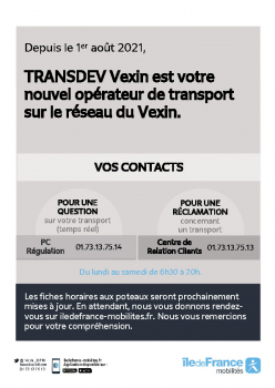 Fiche transport scolaire TRANSDEV