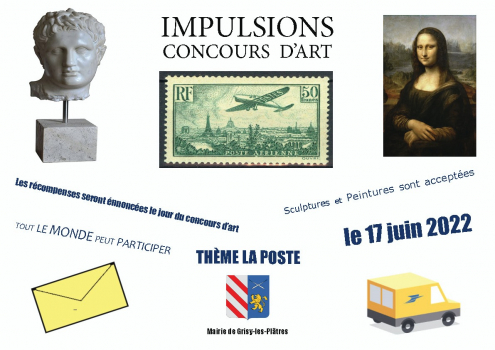 Concours d'art de l'agence postale de Grisy-les-Plâtres.