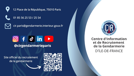 Centre de recrutement de la gendarmerie.