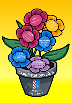 Logo animation sfestives 2023 à Grisy-les-Plâtres