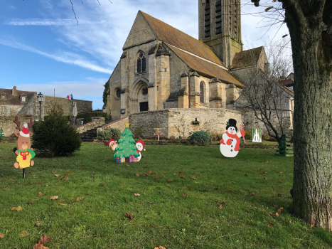 place de l'église décorations