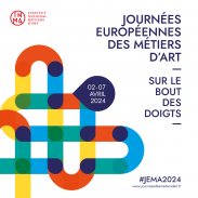 Logo journée européenne des métiers d'Art.