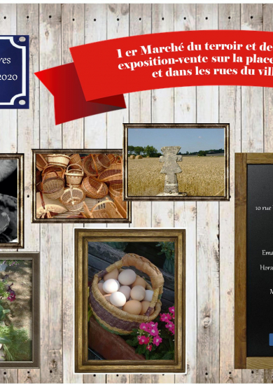 Marché du terroir et de l'artisanat de Grisy en 2020.