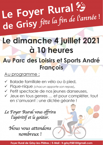 Fête de fin d'année 040721 du foyer rural de Grisy