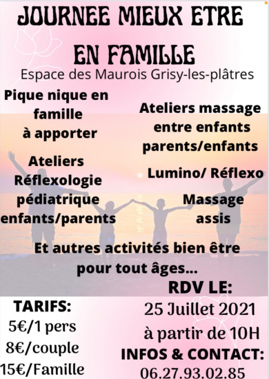 Journée bien être en famille