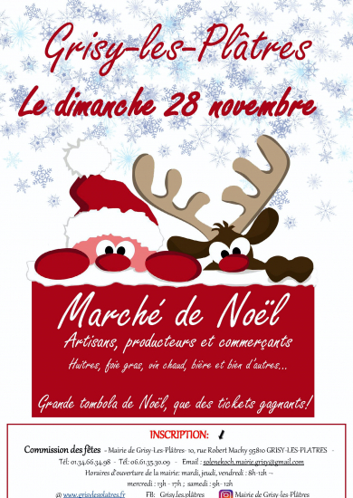 Marché de Noêl de Grisy 2021