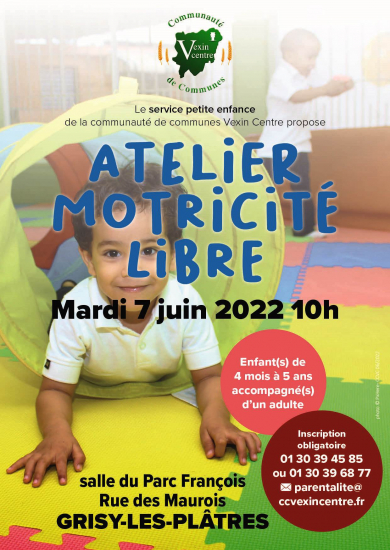 Atelier motricité 07 juin 2022 à Grisy