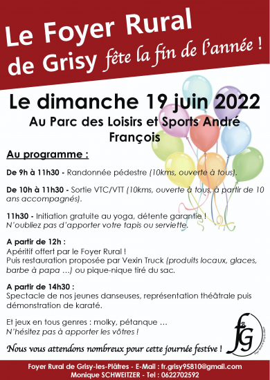 Fête du foyer rural de Grisy