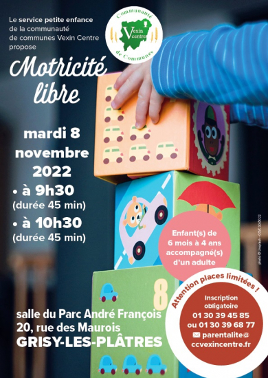 Atelier de motricité libre du 081122