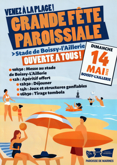 Fête paroissiale à Boissy l'Aillerie