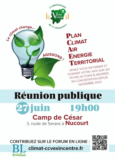 Plan climat de Vexin centre