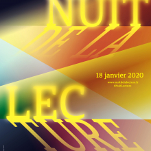 Nuit de la lecture : samedi 18 janvier 2020 à la médiathèque de Grisy.