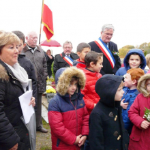 Commémoration du centenaire de l'armistice de 1918 à Grisy-les-Plâtres : reportage