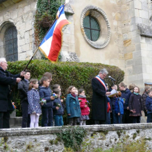 Commémoration du centenaire de l'armistice de 1918 à Grisy-les-Plâtres : reportage