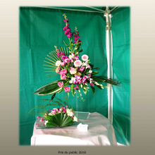 Art floral Grisy 2018 : " Chapeaux et éventails "