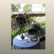 Art floral Grisy 2018 : " Chapeaux et éventails "