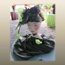 Art floral Grisy 2018 : " Chapeaux et éventails "