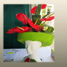 Art floral Grisy 2018 : " Chapeaux et éventails "