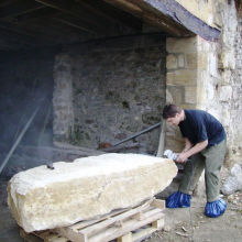 Benjamin Legris, le tailleur de la pierre