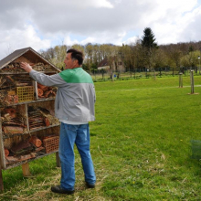 Hôtel des insectes du Parc "Loisirs et sports"