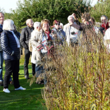 JEV : reportage sur la visite du "Jardin Plume" le 23 septembre 2017