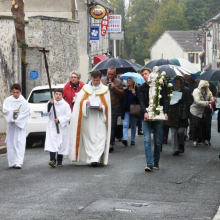 Statue "La vierge et l'enfant" restaurée : bénédiction le 05/11/17