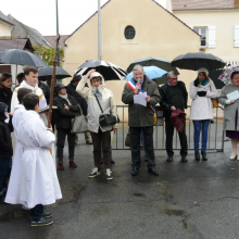 Statue "La vierge et l'enfant" restaurée : bénédiction le 05/11/17