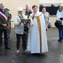 Statue "La vierge et l'enfant" restaurée : bénédiction le 05/11/17